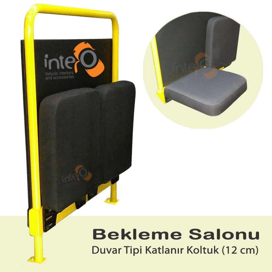 Bekleme salonu için ince katlanır koltuk koltuğu - 1 ad