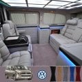 VW Transporter-T6 Cam Perde Perdesi ve Rayları Komple Takım- 5 Cam