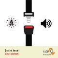 Sensörlü Emniyet Kemeri Sistemi - 1 kişilik
