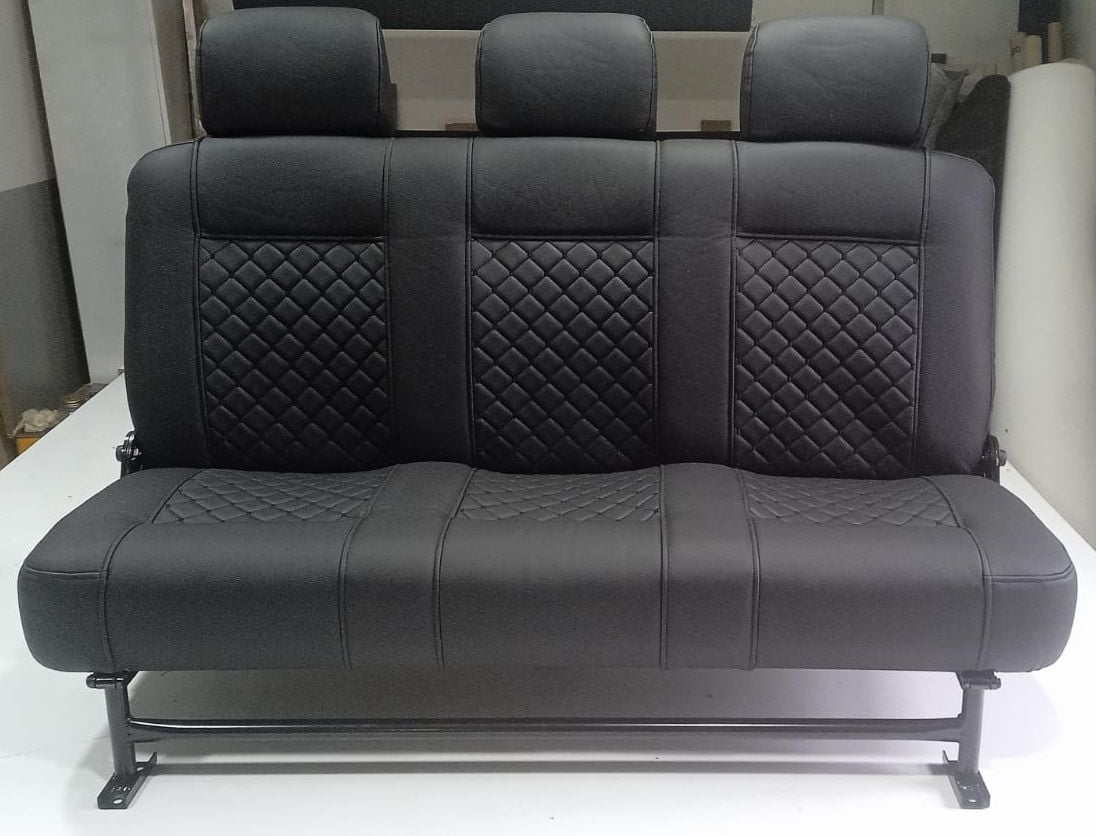 Fiat Doblo Deri Döşemeli 125 cm Üçlü Koltuk