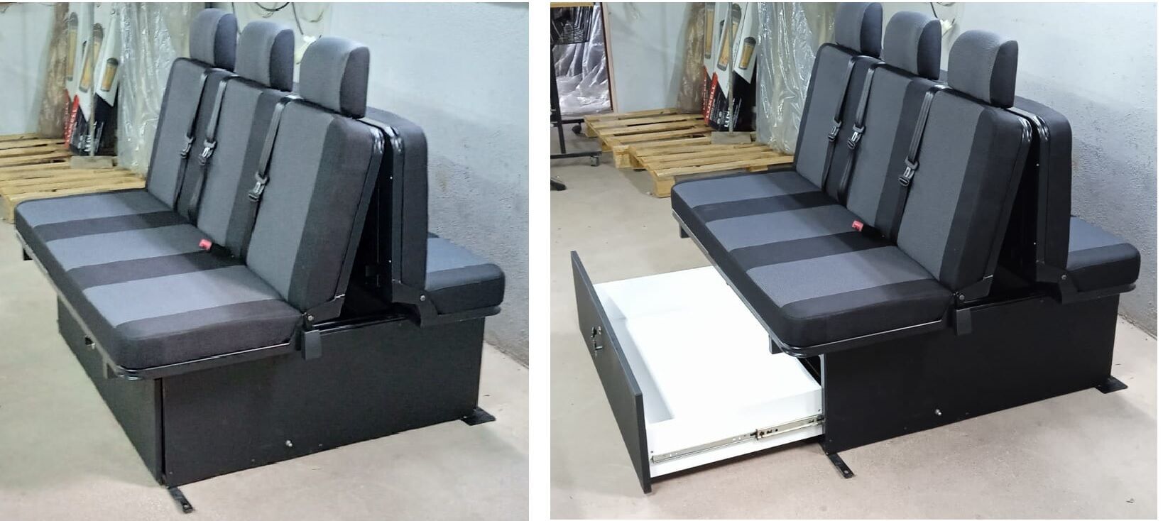 Yatak Mekanizmalı Karavan Koltuğu 120x180 cm