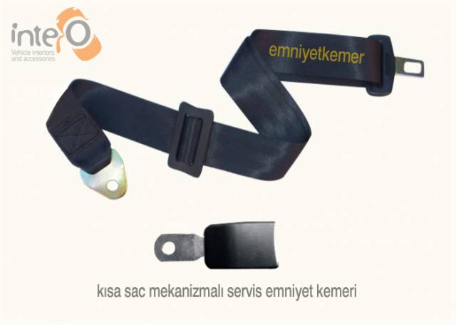\'\'E\'\' Belgeli 2 Nokta Sabit Emniyet Kemeri