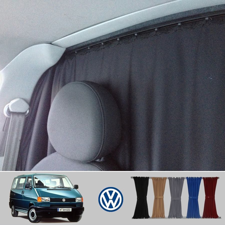 VW T4 Ara Bölme Perde Perdesi - (Rayları Dahil)